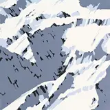 Gerhard Richter, Aus: „Schweizer Alpen I“ Motiv B2, 1969, Farbserigraphie auf Halbkarton