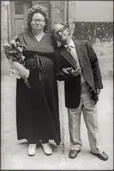 Gundula Schulze Eldowy, Hochzeit, Berlin“, aus dem Zyklus „Berlin in einer Hundenacht“, 1977-1989, 1983, Silbergelatineabzug, 1980er Jahre