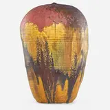 Large form by Toshiko Takaezu, sold May 2019