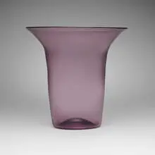 Soffiato vase by Murano, c. 1930, soffiato glass, sold Aug 2024