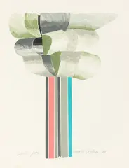 Tree by David Hockney, 1968, Farblithografie auf Rives-Velin, sold Dec 2018