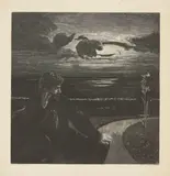 Max Klinger, Vom Tode Erster Teil. Opus XI, 1889, 10 Radierungen und Aquatinta auf Van-Geldern-Bütten