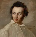 Leopold Pollak, Porträt des Malers Emil Löhr im Alter von 24 Jahren, 1833, Öl auf Leinwand. Doubliert