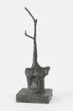 Walter Dahn, Ohne Titel, 1985, Bronze mit brauner Patina. Höhe: 54 cm (21 ¼ in.)