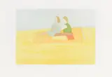 Alex Katz, Untitled (Flying Carpet), 2008, Farbaquatinta auf Velin