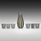 Fulvio Bianconi, A Canne pitcher and glasses, set of six