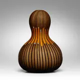 Sergio Asti, A Canne vase, 1998, fused glass canes