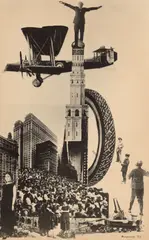 Illustration zu Wladimir Majakowski's Gedicht: „Pro eto by Alexander Rodchenko, 1923, Silbergelatineabzug einer Photomontage, 1923–1956, sold Oct 2018