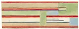 Zwei Entwürfe der Bauhaus-Handweberei by Iwon Eichhorn-Scheerbarth, 1926, Zwei Blatt: Aquarell und Gouache, jeweils auf Papier, sold May 2019