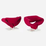 Pierre Paulin, Pair of Ribbon chairs