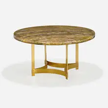 attribution Gilles Charbin, Dining table, France
