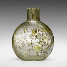 Aborigeni vase by Ercole Barovier, 1954, internally decorated glass, sold Aug 2024