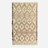 Moroccan, Thick pile carpet, c. 1950, hand-knotted wool
