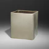 Russel Wright, Rare square vase, 1945-46, glazed stoneware