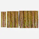 Don Wight, Primavera curtain panels, set of three, 1959, velvet