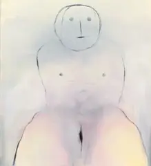 Miriam Cahn, Angebot, 1997, Öl auf Leinwand