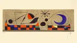 Mur de la Lune by Joan Miró, 1958, Farblithographie auf Rives-Velin, sold Dec 2007