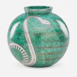 Wilhelm Kåge, Fine large Argenta vase, Sweden