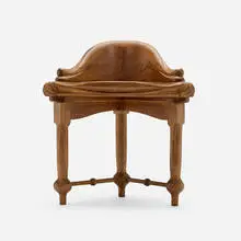 Antoní Gaudí, Calvet stool, carved oak