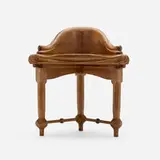 Antoní Gaudí, Calvet stool, carved oak