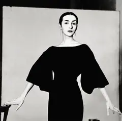 Walter Vogel, Pina“ Bausch, Photoatelier der Folkwangschule, 1966, Digitaler C-Print, 2010