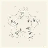 Bruce Nauman, Ohne Titel, 1994, Farbserigraphie auf leichtem Karton