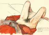 Johannes Grützke, Egon Schiele 1981