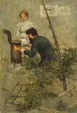 Fritz von Uhde, Nach Weihnachten