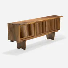 George Nakashima, Fine Triple Sliding Door cabinet