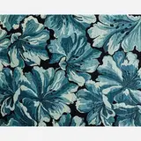 Contemporary, Room-sized wool rug