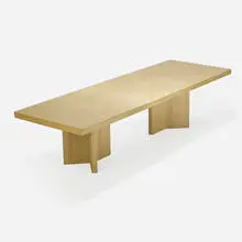 Large custom dining table by Paul Theodore Frankl, sold May 2019