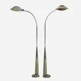 Cedric Hartman, Two adjustable floor/reading lamps