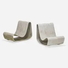 Willy Guhl, Pair of lounge chairs, Switzerland