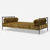 attribution Jacques Adnet, Daybed