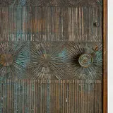 Billy Joe McCarroll and David Gillespe, Six works, c. 1971, cast-bronzed resin over wood