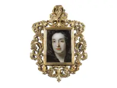 Mary Beale, Portrait of a lady, bust-length, oil on canvas, laid down on panel, a fragment