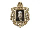 Mary Beale, Portrait of a lady, bust-length, oil on canvas, laid down on panel, a fragment