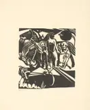 Heinrich Campendonk, Zwei Akte mit Pferd