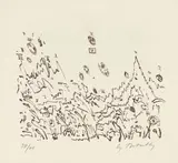 Cy Twombly, Untitled, 1960, Lithografie auf Papier