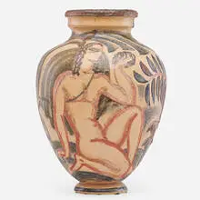 Vase by René Buthaud, France, sold May 2019