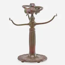 Lamp base by Tiffany Studios, sold May 2019
