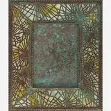 Pine Needle picture frame by Tiffany Studios, sold May 2019