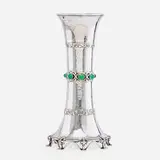 Omar Ramsden & Alwyn Carr, Exceptional footed vase, England