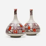 Guido Gambone, Table lamp bases, pair