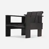 Gerrit Rietveld, Lounge chair, c. 1980, painted pine