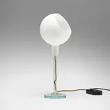 Parola table lamp, model 2658 by Gae Aulenti and Piero Castiglioni, 1980, cased opaline glass, glass, sold Jul 2024