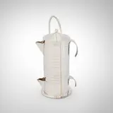 Cleto Munari, Stacking tea service, c. 1975, sterling silver