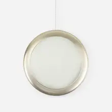 Sergio Mazza, Narcisco mirror, c. 1965, mirrored glass, nickel-plated aluminum