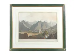 Views in the Himala Mountains: Four Plates (Abbey II. 498, pl.2-5) by James Baillie Fraser, sold Jul 2016