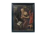 Antwerp School, Saint Jerome, oil on panel